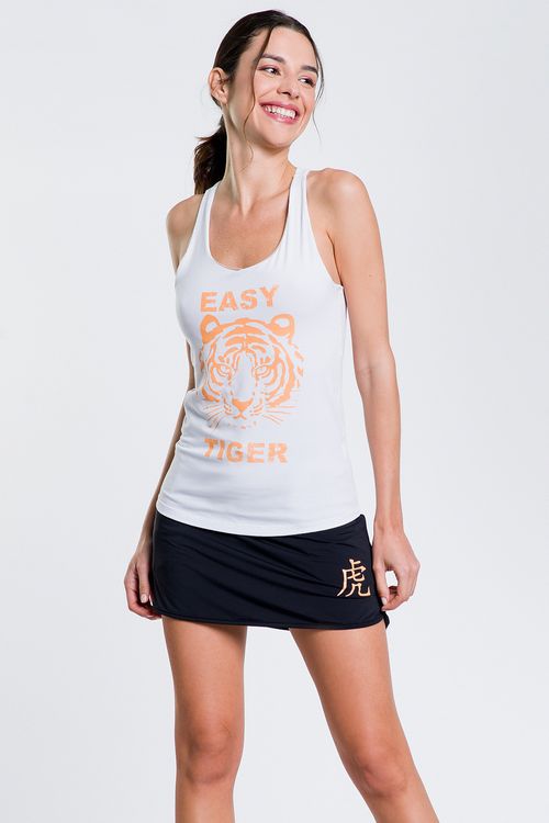 Camiseta Sweet-Branco/Ch/Silk Tiger