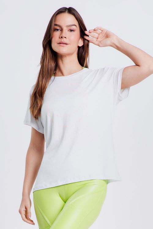 Camiseta Rapel-Branco/Silk Ciclos