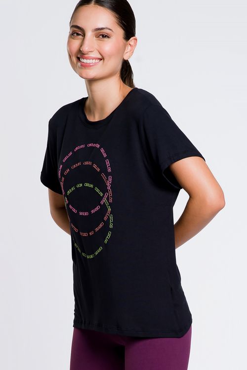 Camiseta Rapel-Preto/Silk Ciclos